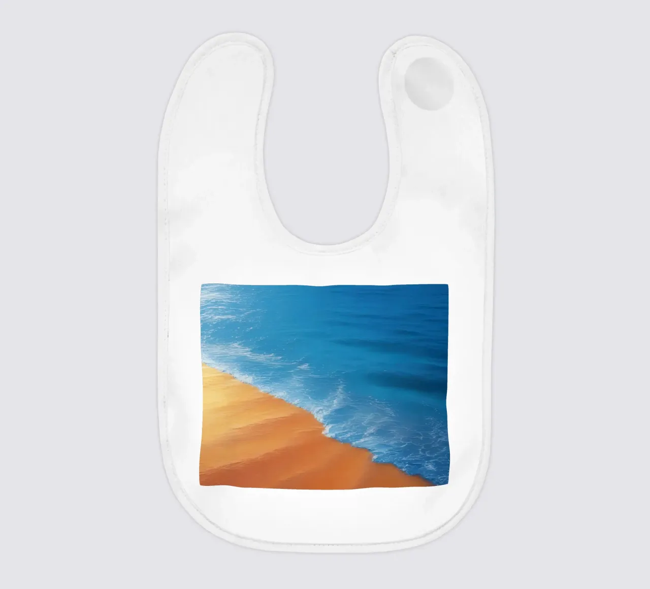 Orizzonte spiaggia e oceano bavaglino da DesignDoodle