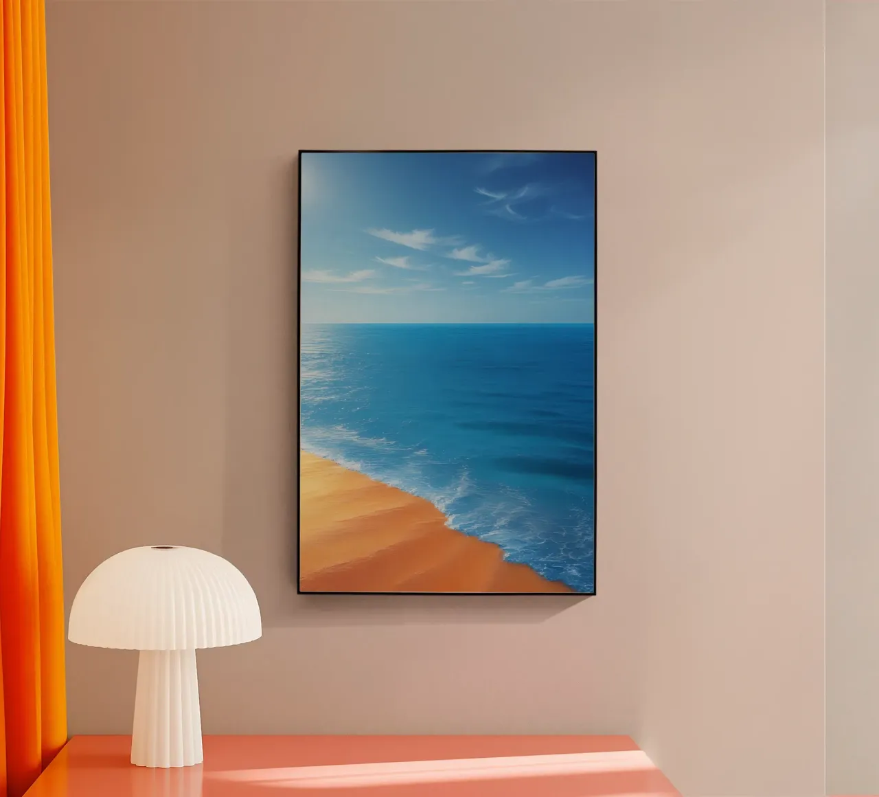 Orizzonte spiaggia e oceano plexiglass da DesignDoodle