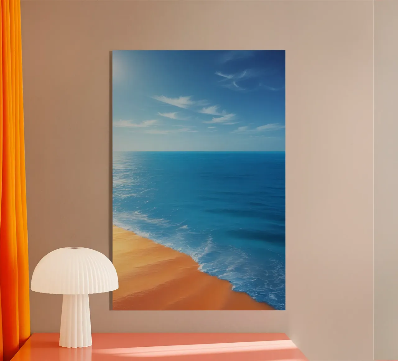 Orizzonte spiaggia e oceano plexiglass da DesignDoodle