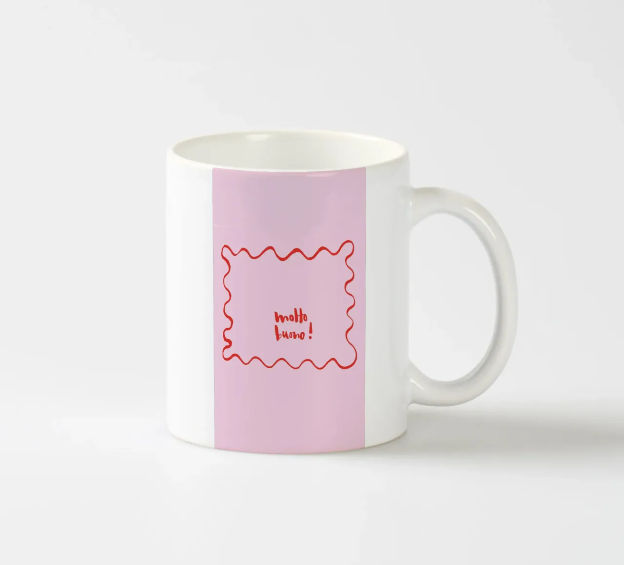 Molto buono tazza in ceramica da Brushmeetspaper