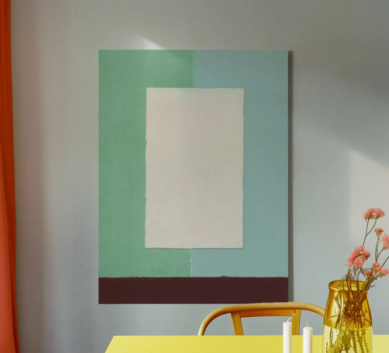 Alisa Galitsyna - Geometry of Colour 02 tela con Cornice a cassetta da The Artcircle