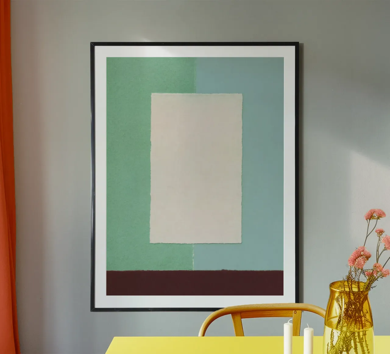 Alisa Galitsyna - Geometry of Colour 02 carta hahnemühle da The Artcircle