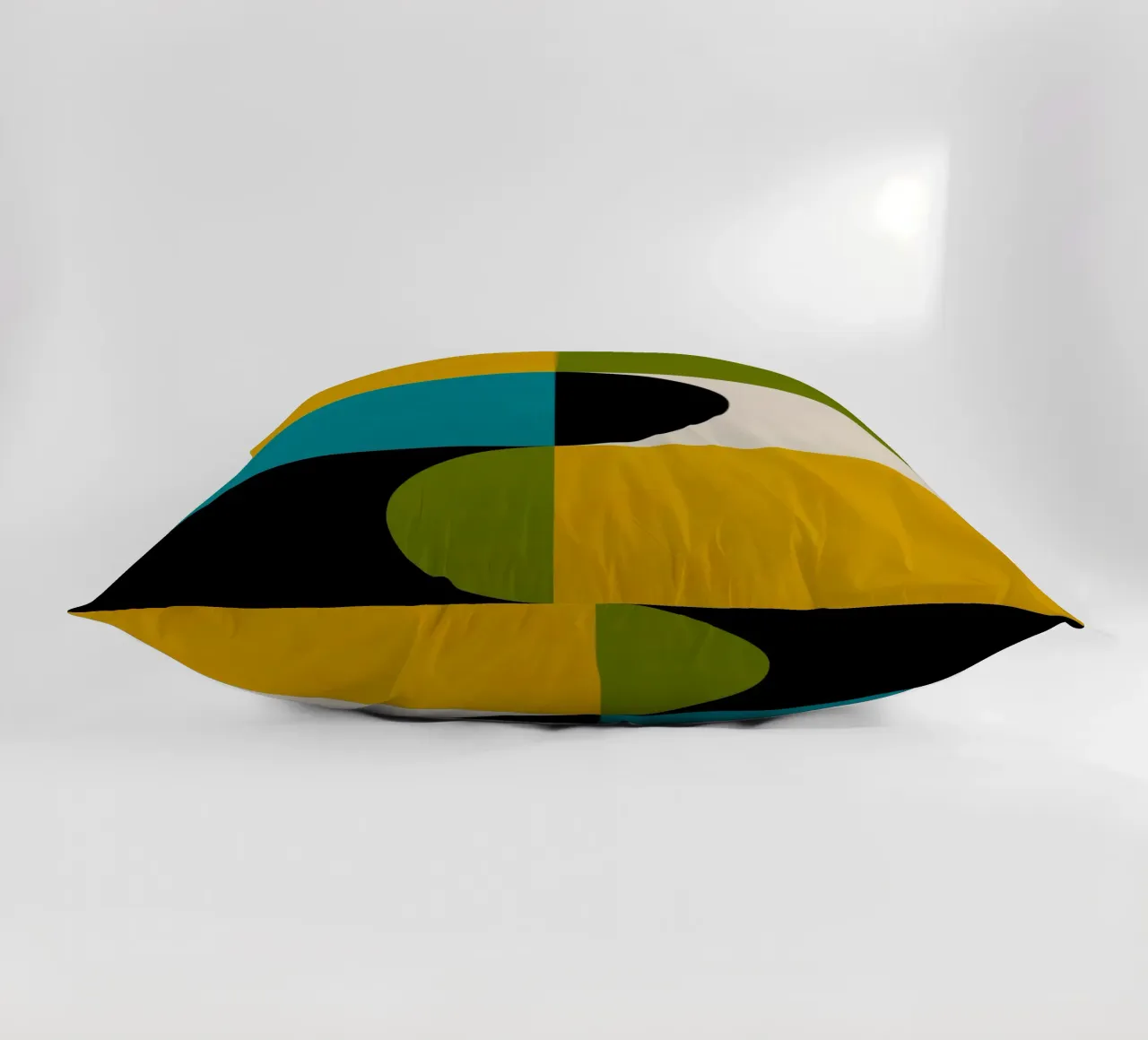 Bold Shapes Blocks Moderna cuscino da TijanaArtStudio88
