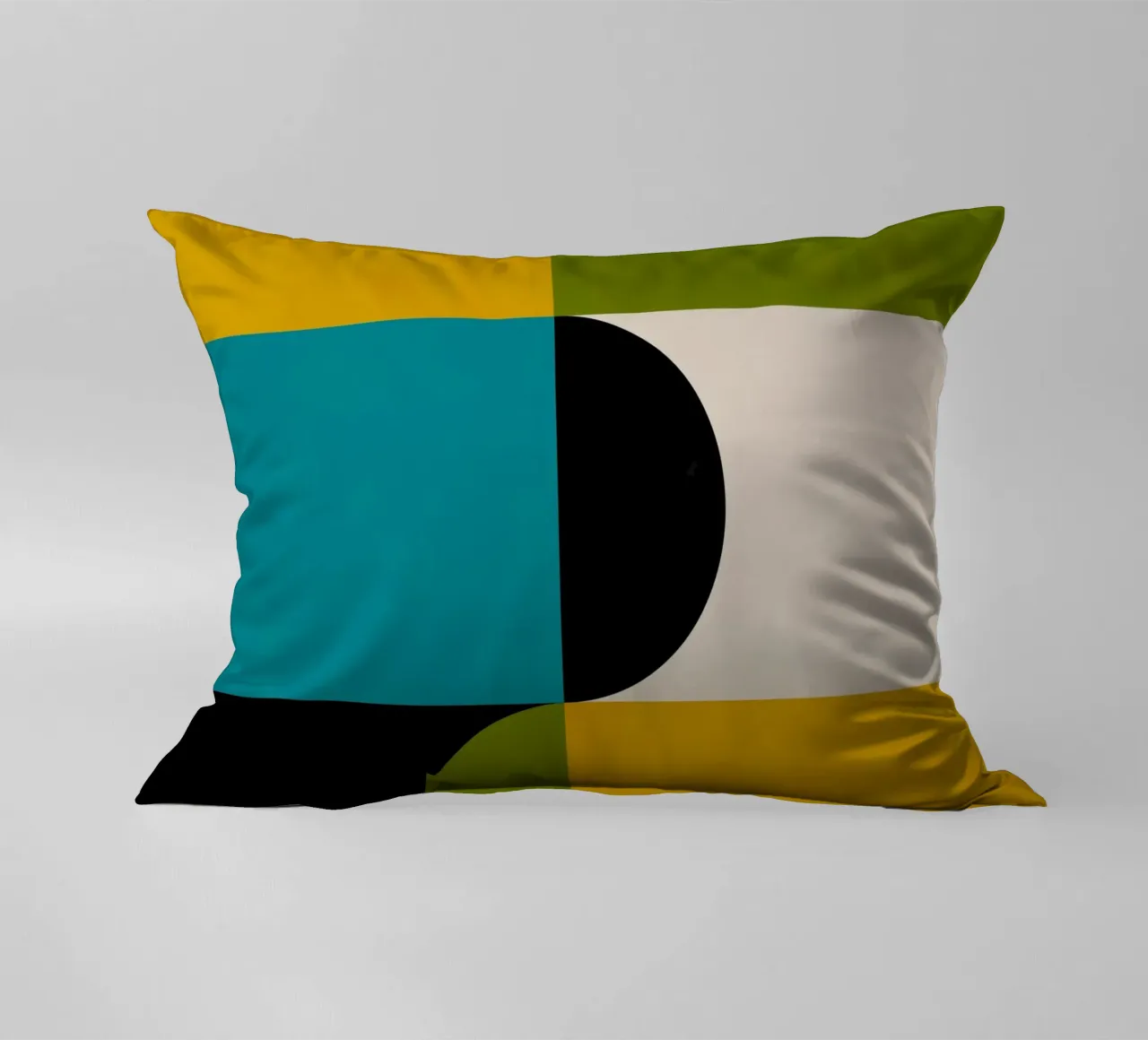 Bold Shapes Blocks Moderna cuscino da TijanaArtStudio88