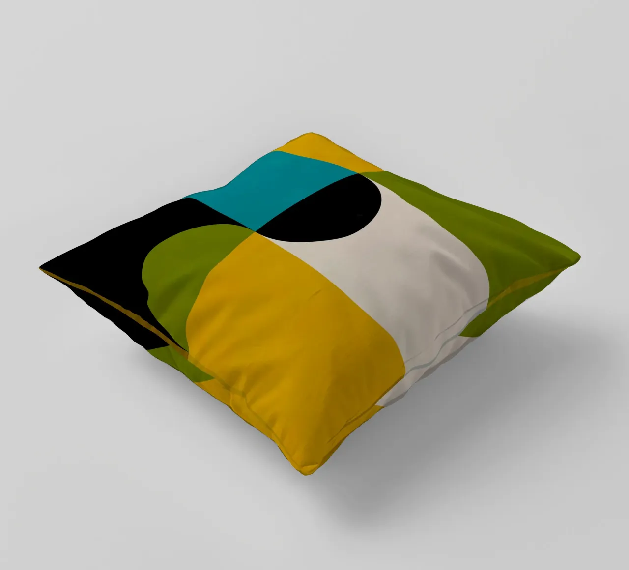Bold Shapes Blocks Moderna cuscino da TijanaArtStudio88