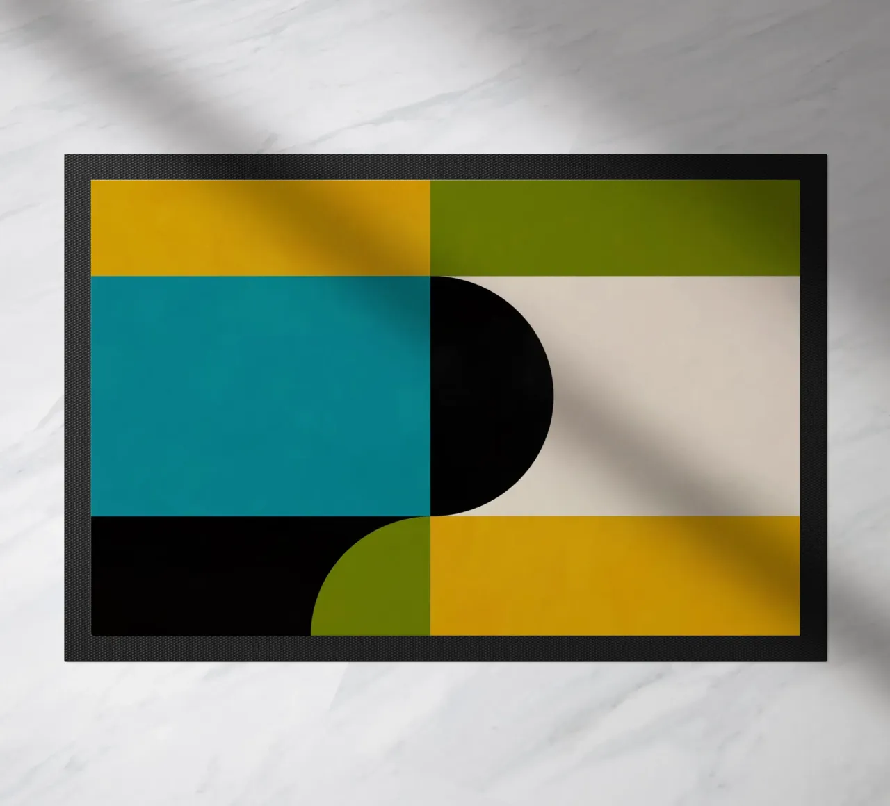 Bold Shapes Blocks Moderna zerbino da TijanaArtStudio88