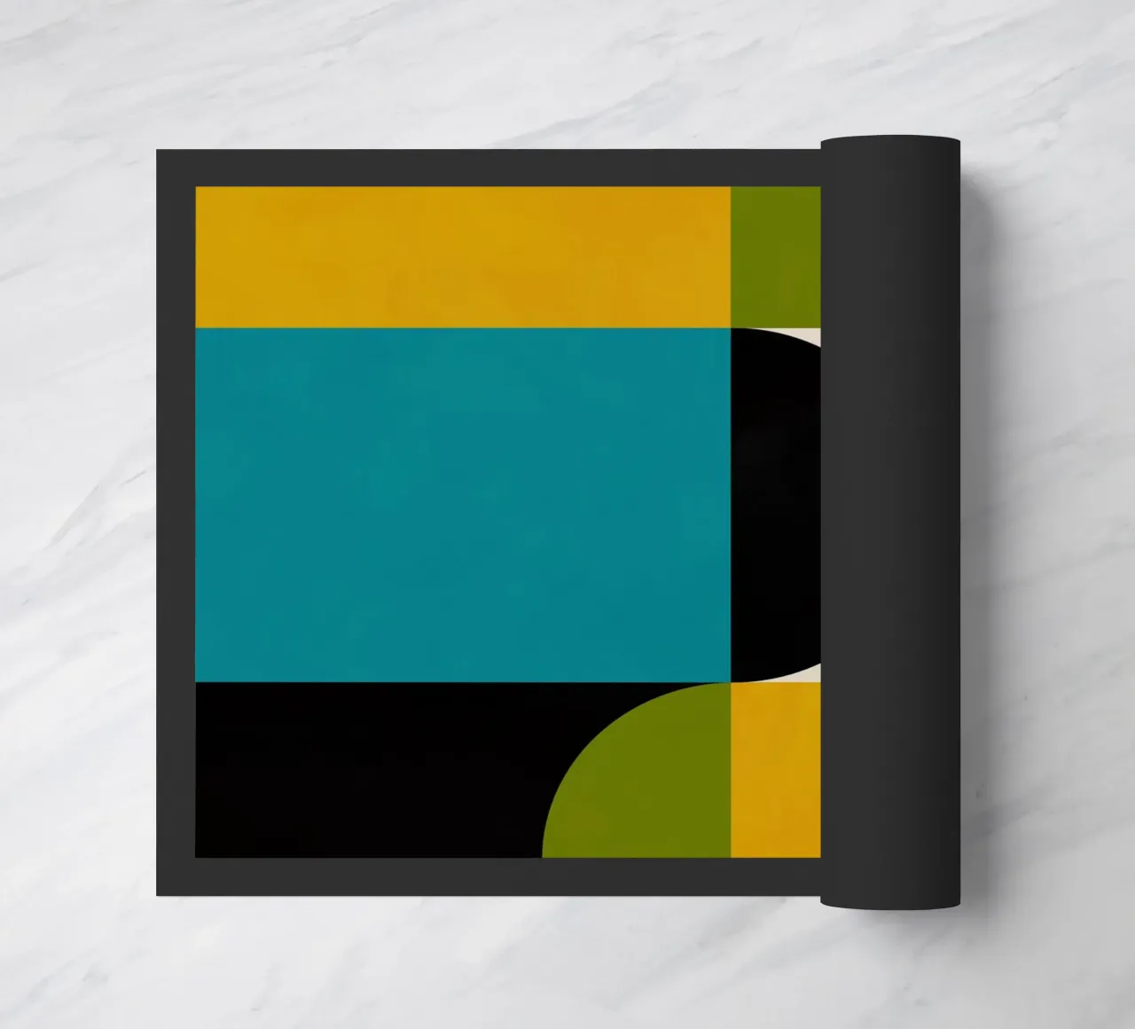 Bold Shapes Blocks Moderna zerbino da TijanaArtStudio88