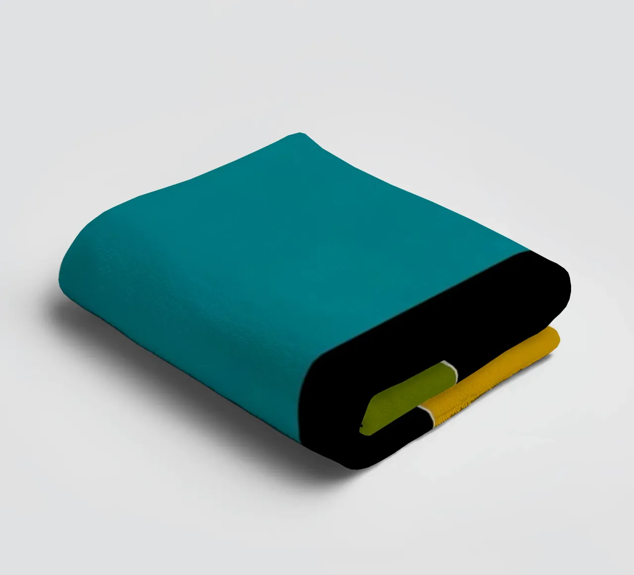 Bold Shapes Blocks Moderna serviette de bain de TijanaArtStudio88