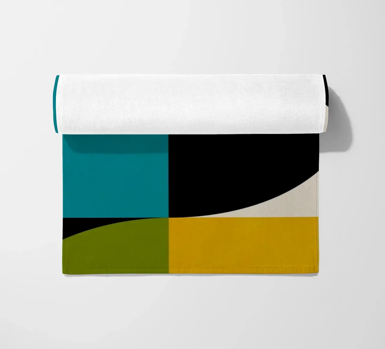 Bold Shapes Blocks Moderna telo mare da TijanaArtStudio88