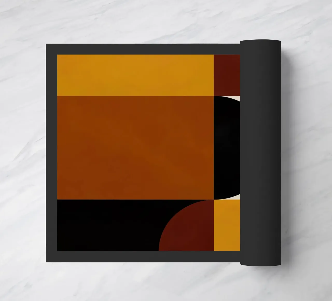Cozy Bold Shapes Blocks Moderna zerbino da TijanaArtStudio88