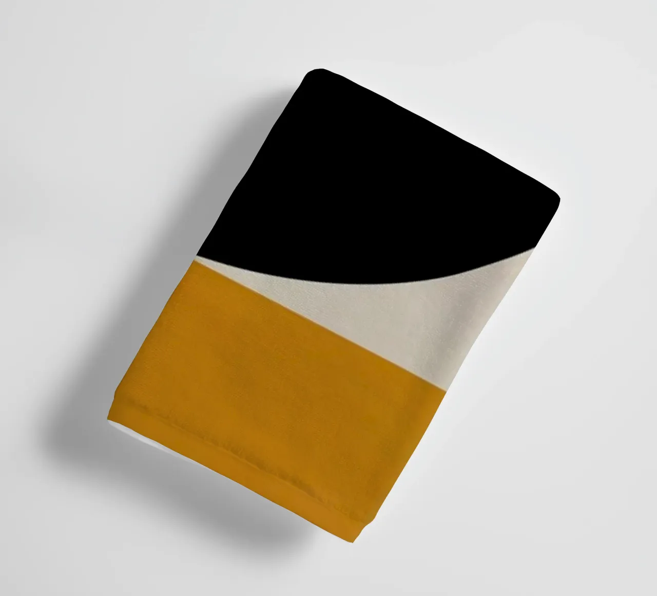 Cozy Bold Shapes Blocks Moderna asciugamano da bagno da TijanaArtStudio88