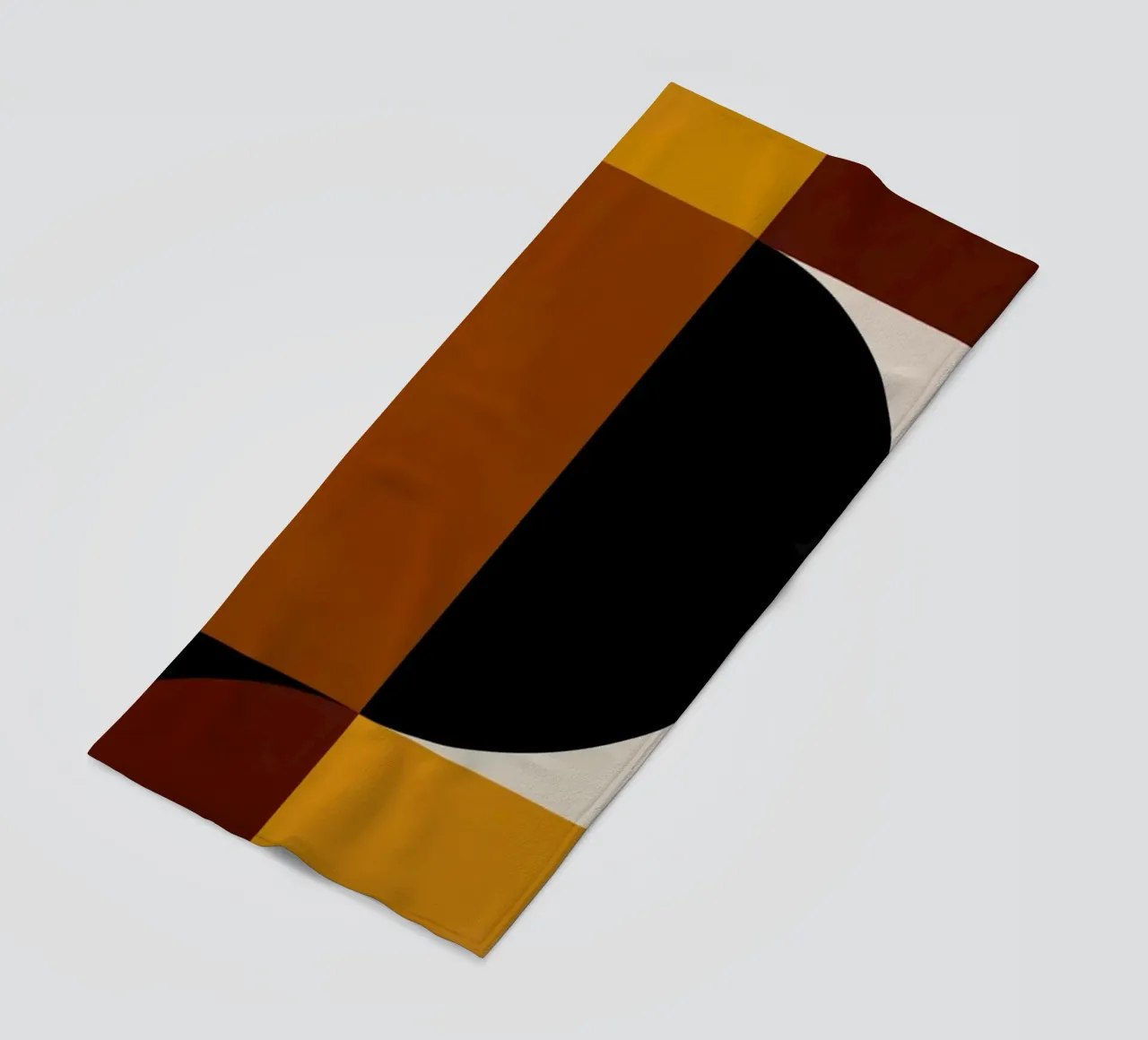 Cozy Bold Shapes Blocks Moderna telo mare da TijanaArtStudio88