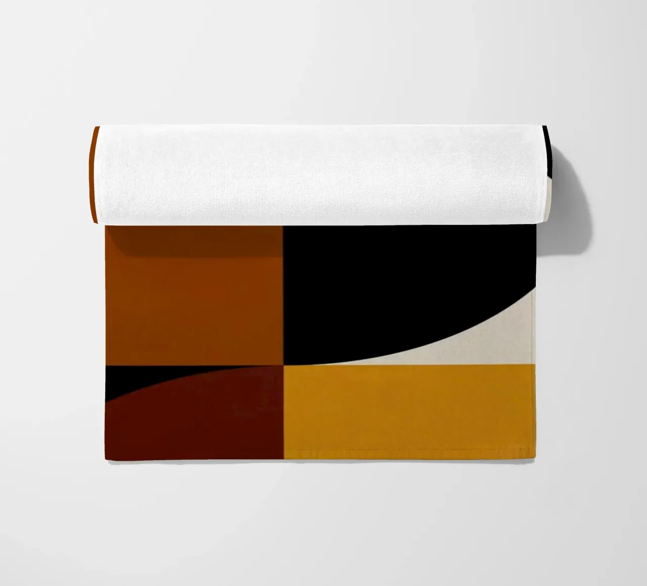 Cozy Bold Shapes Blocks Moderna telo mare da TijanaArtStudio88