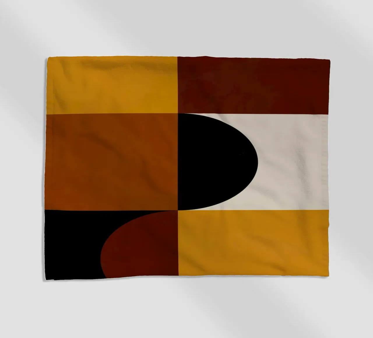 Cozy Bold Shapes Blocks Moderna telo mare da TijanaArtStudio88
