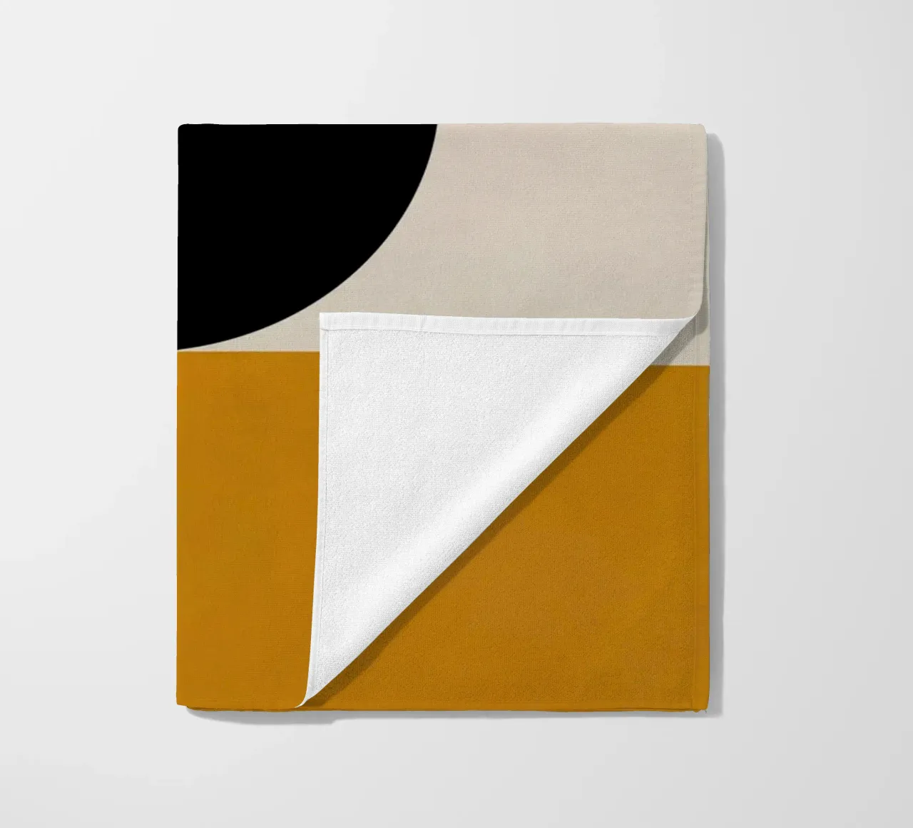Cozy Bold Shapes Blocks Moderna telo mare da TijanaArtStudio88