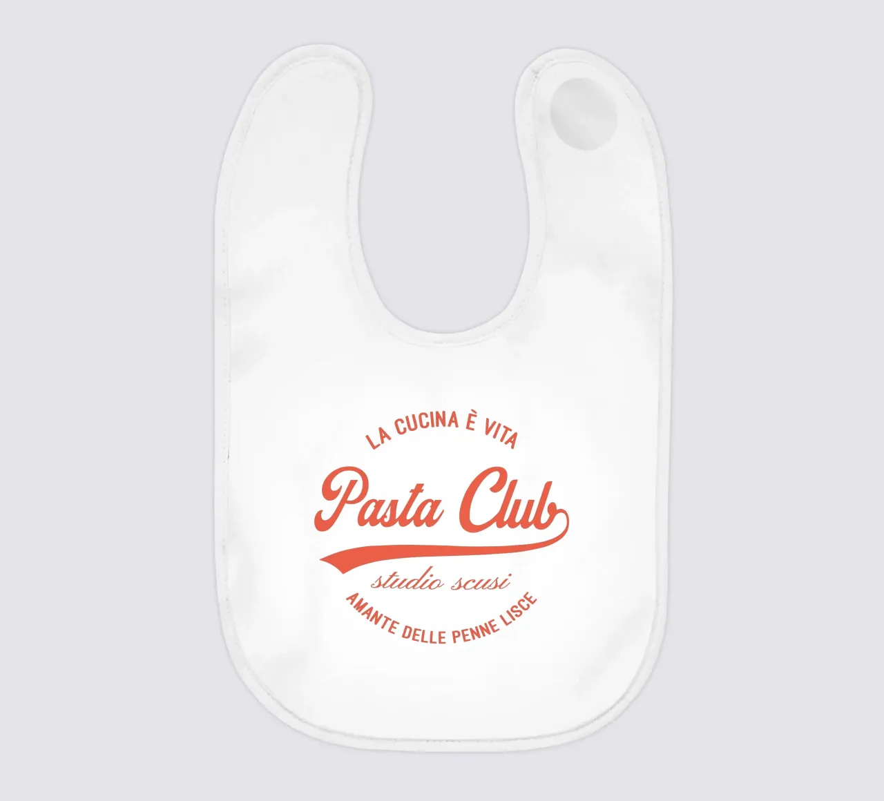 Pasta Club - Badge bavaglino da studio scusi