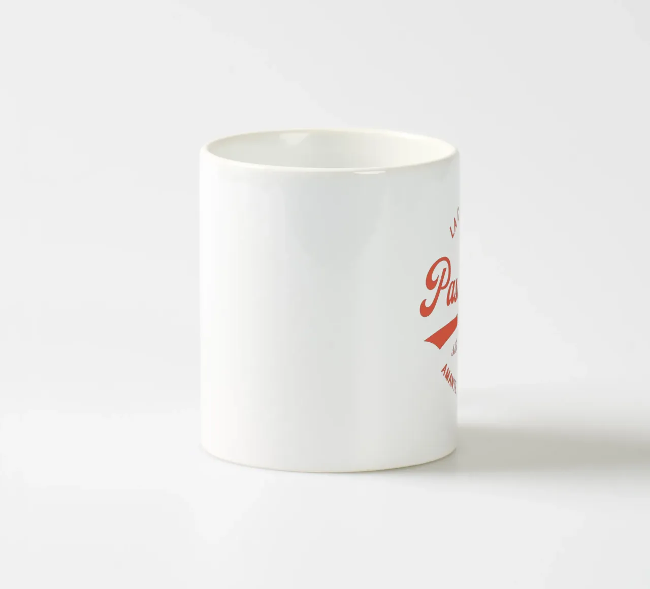 Pasta Club - Badge tazza in ceramica da studio scusi
