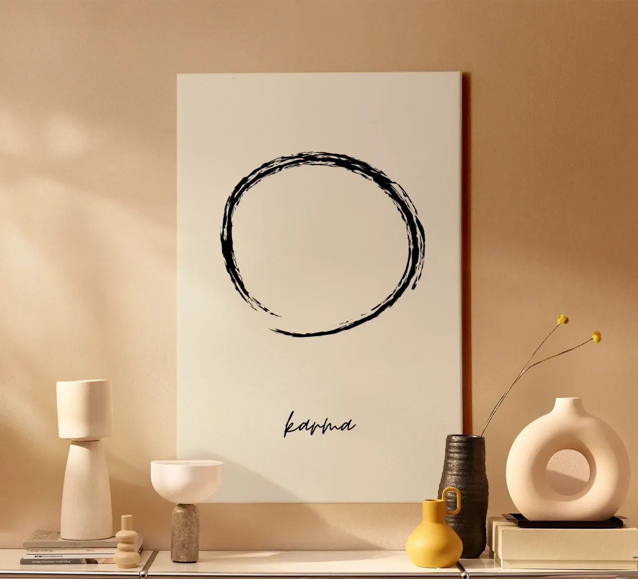 Karma tela con Cornice a cassetta da NORDLICHT DESIGNS