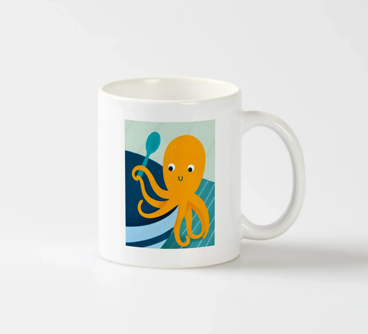 Polpo carino tazza in ceramica da LOYAL SHOP