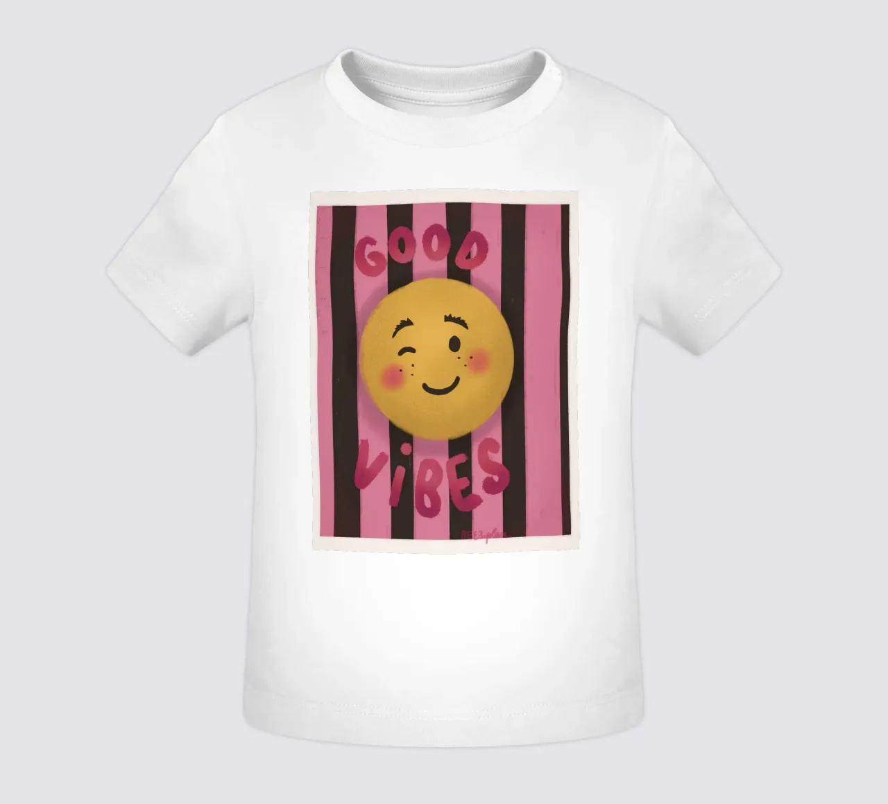 Good Vibes maglietta neonato da Beeeplan