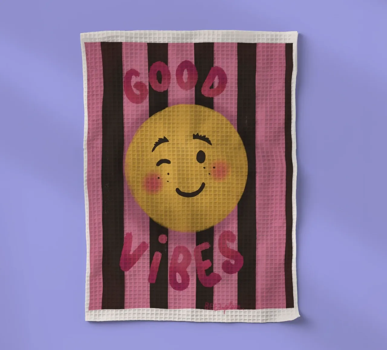 Good Vibes canovaccio da cucina da Beeeplan