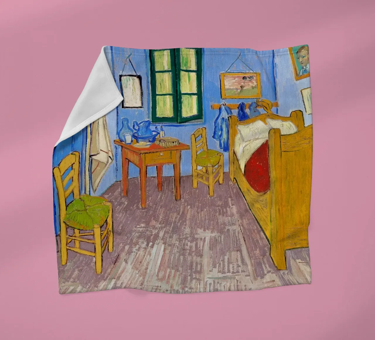 Camera da letto ad Arles coperta in pile da Roy Terrell