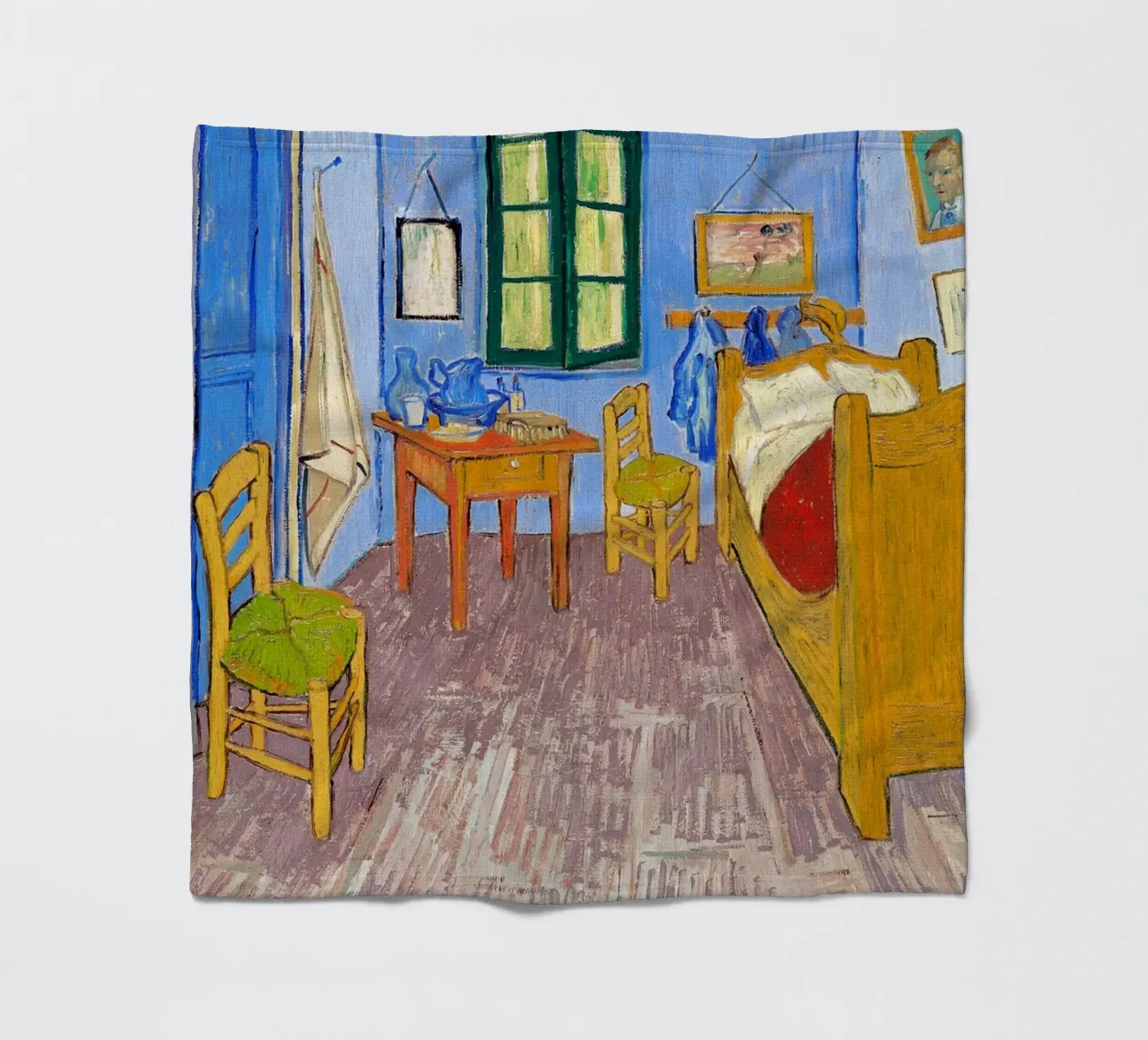 Camera da letto ad Arles coperta in pile da Roy Terrell