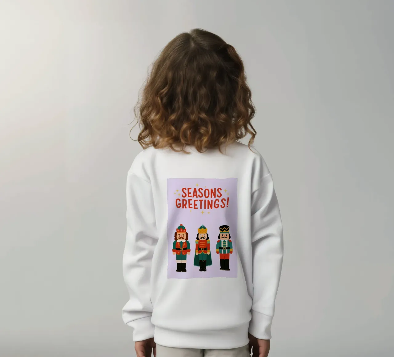 auguri di Natale felpa bambino da Avocadoz