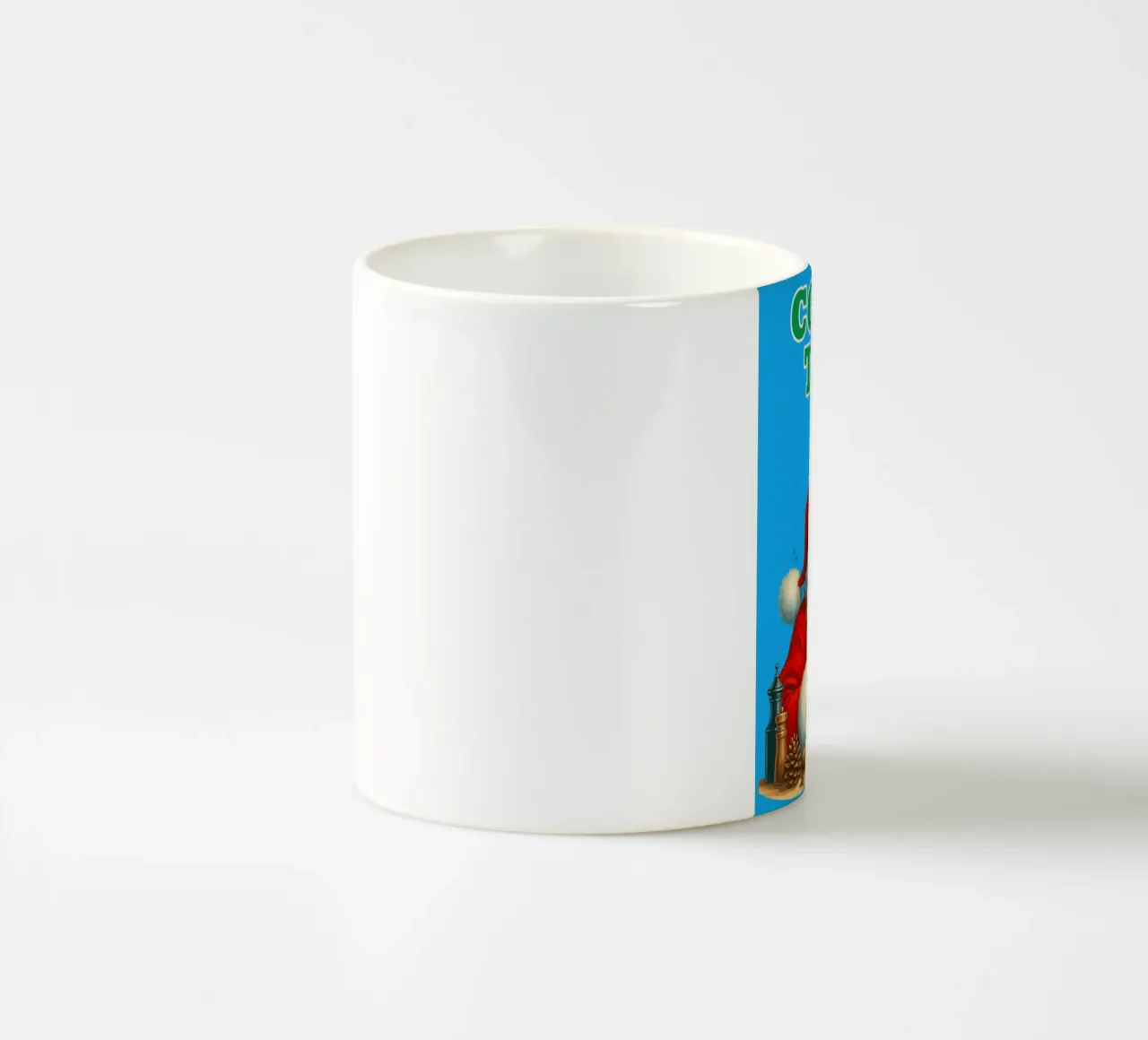 Babbo Natale al caffè tazza in ceramica da Avocadoz