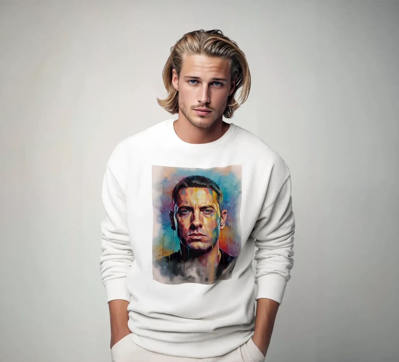 Arte astratta di Eminem felpa da Kalis