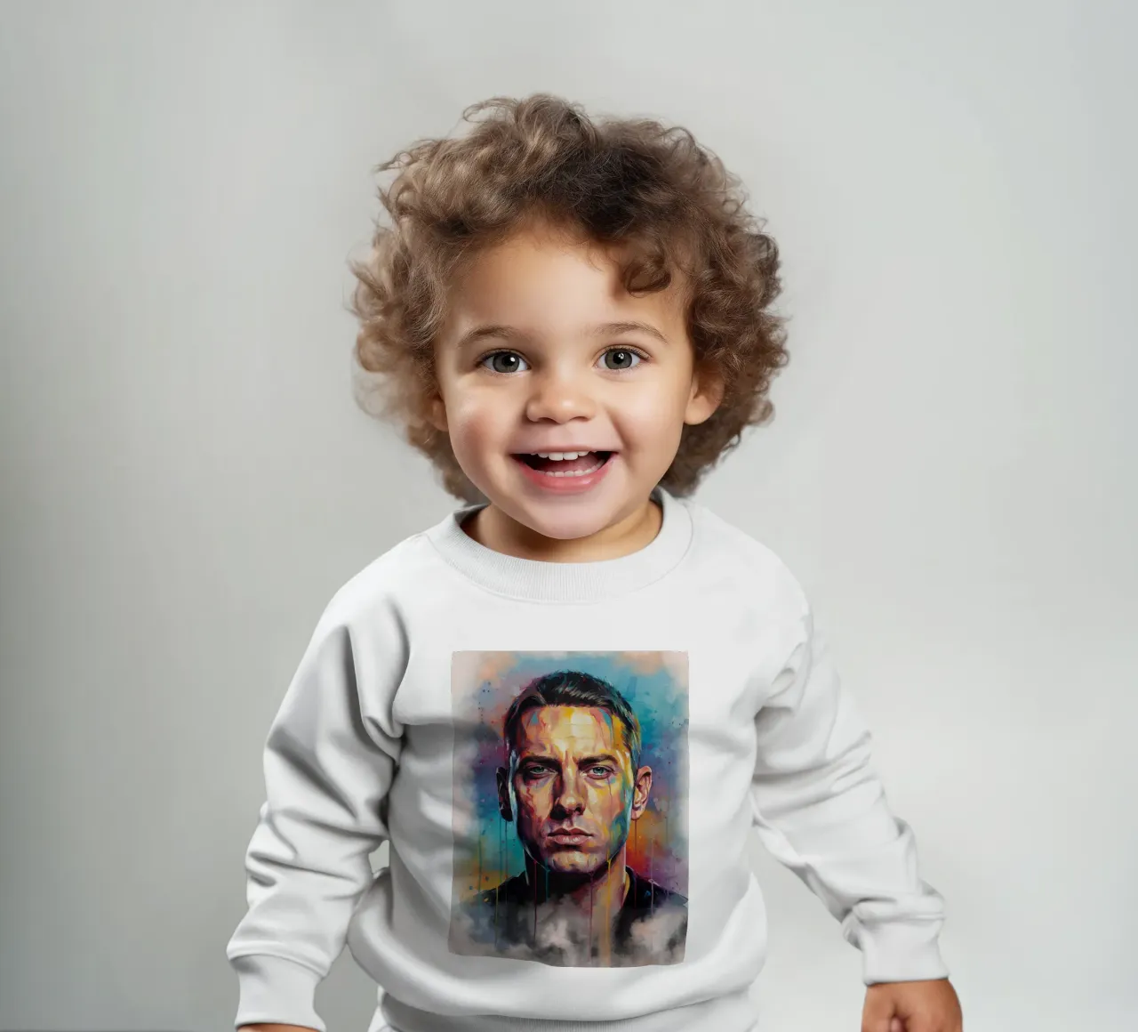 Arte astratta di Eminem felpa neonato da Kalis