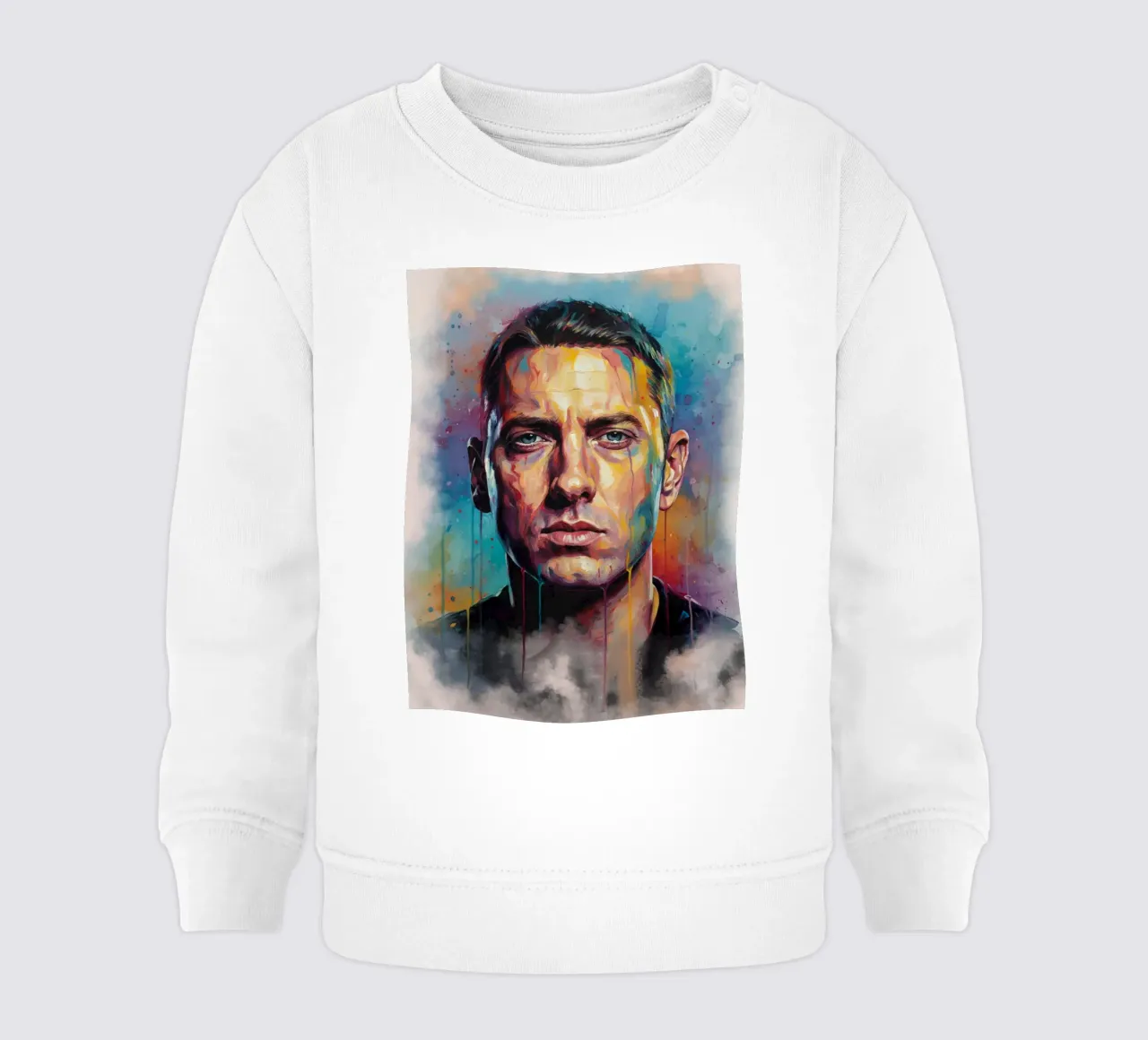 Arte astratta di Eminem felpa neonato da Kalis