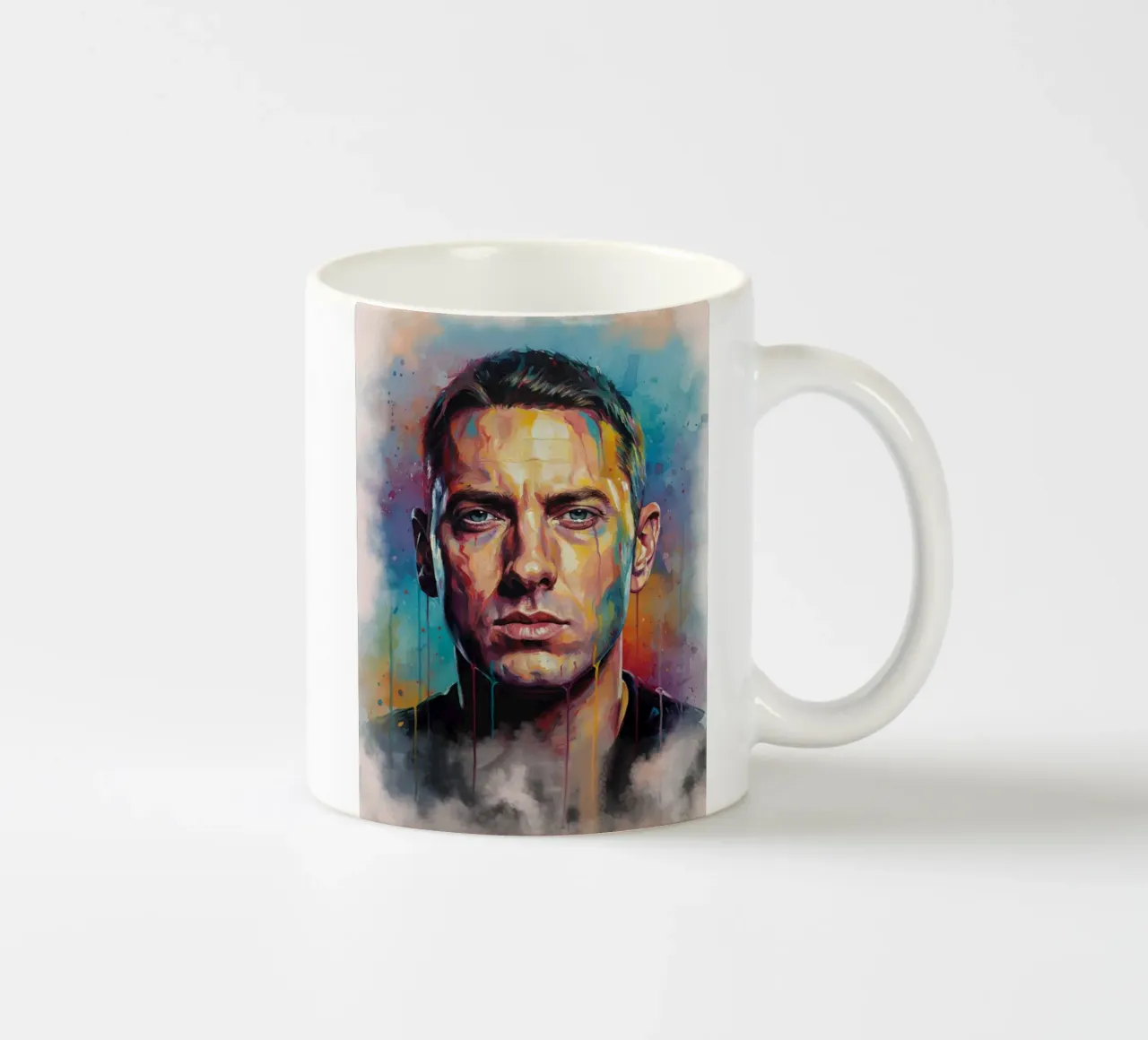 Arte astratta di Eminem tazza in ceramica da Kalis