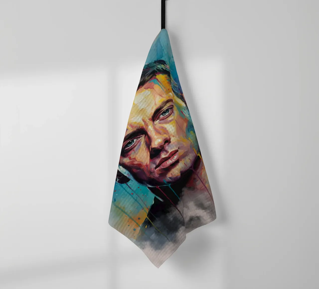 Eminem abstrakte Kunst Geschirrtuch von Kalis