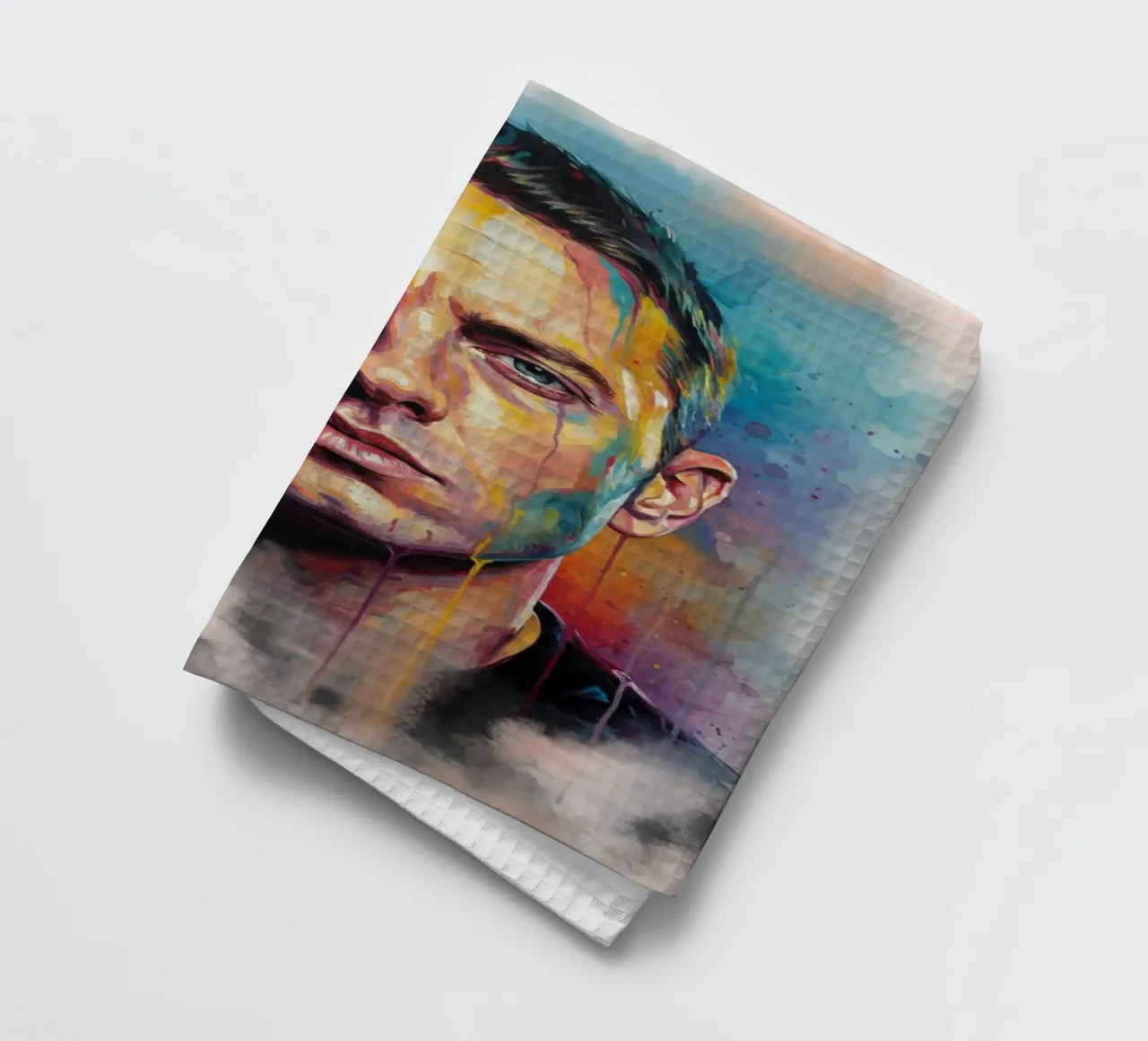 Art abstrait d'Eminem torchon de Kalis