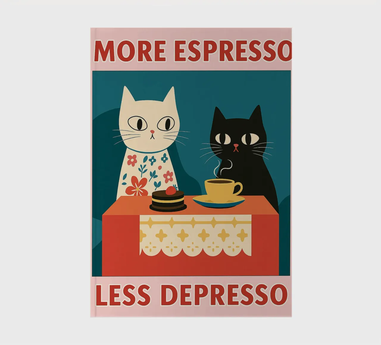 gatto più espresso meno despresso diario da Avocadoz