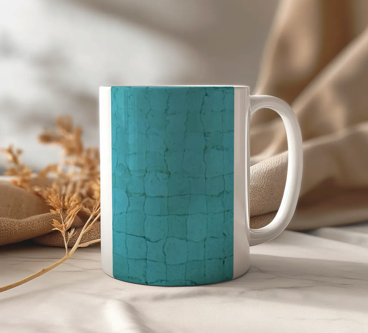 Increspature sulla superficie di una piscina tazza in ceramica da byrieneke