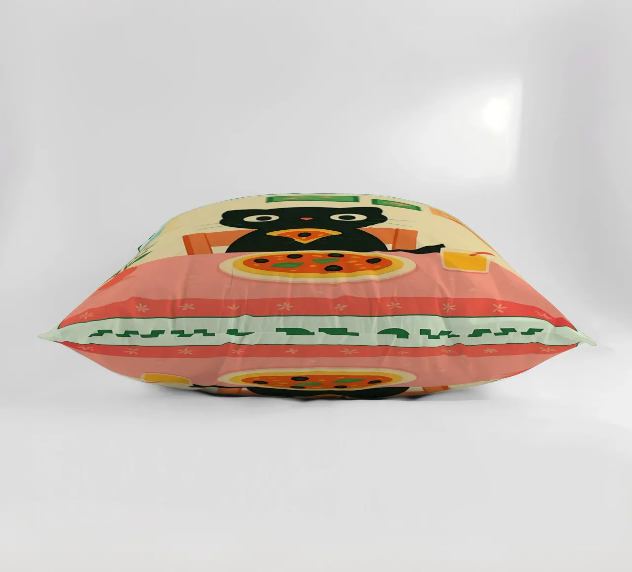 pizza per gatti una fetta al giorno va bene cuscino da Avocadoz