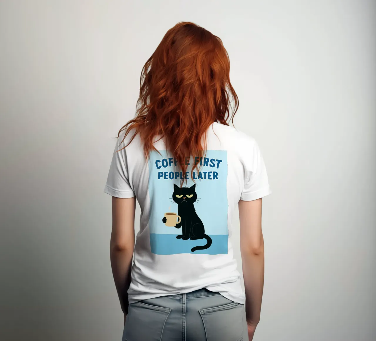 prima il caffè poi le persone t-shirt da Avocadoz
