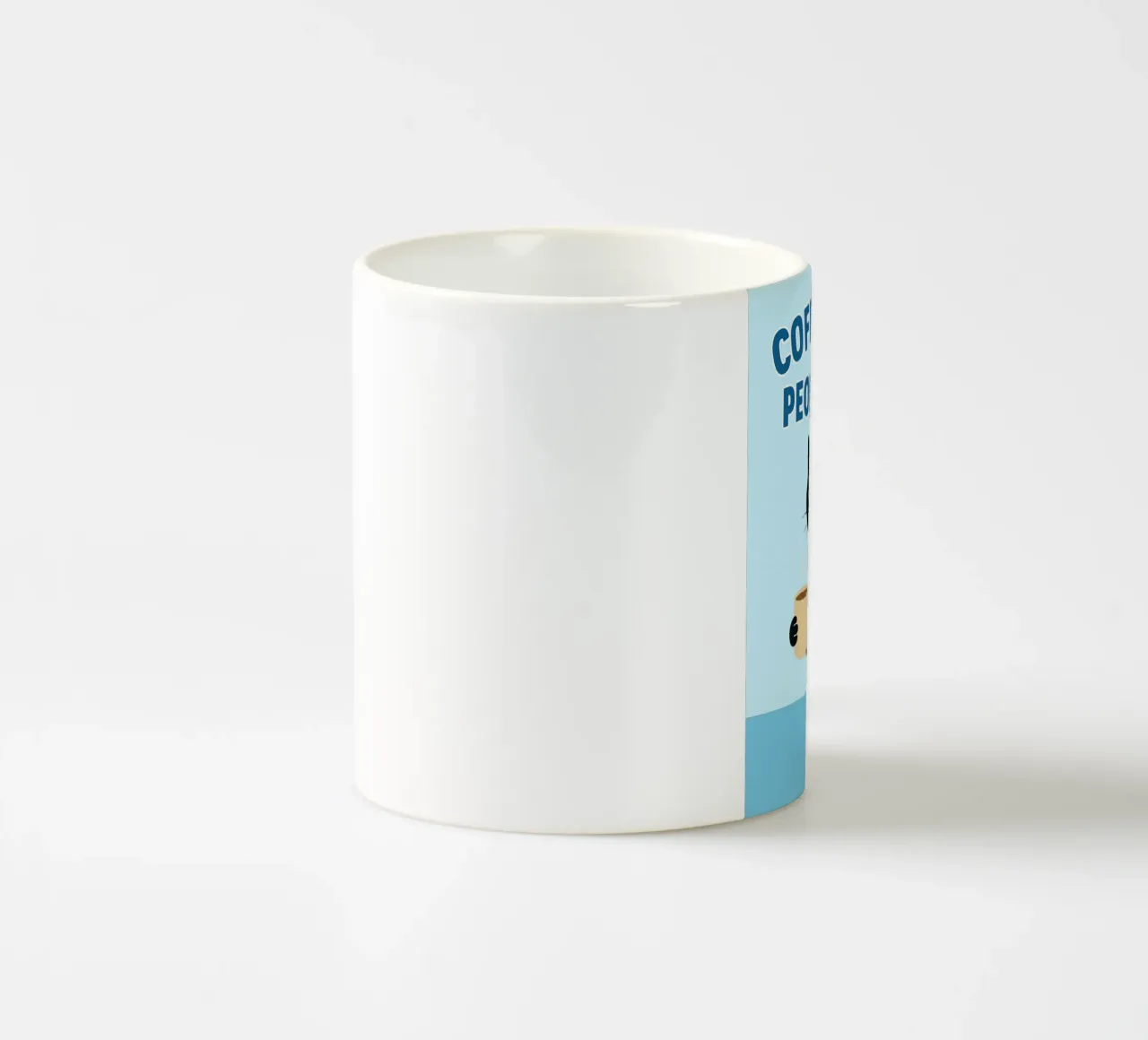 prima il caffè poi le persone tazza in ceramica da Avocadoz