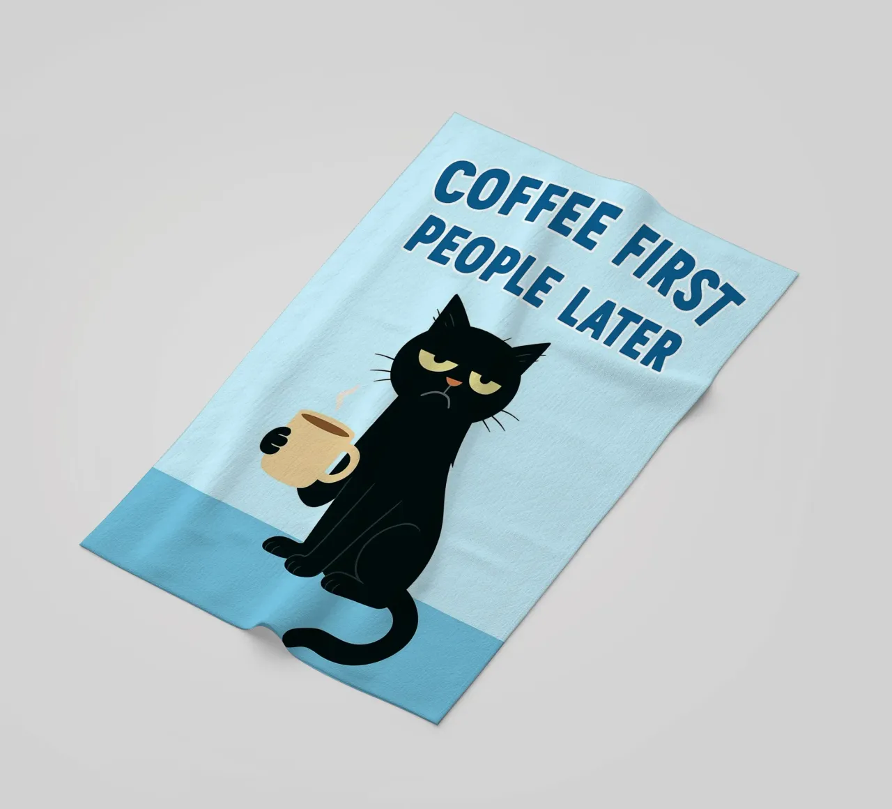 prima il caffè poi le persone telo mare da Avocadoz