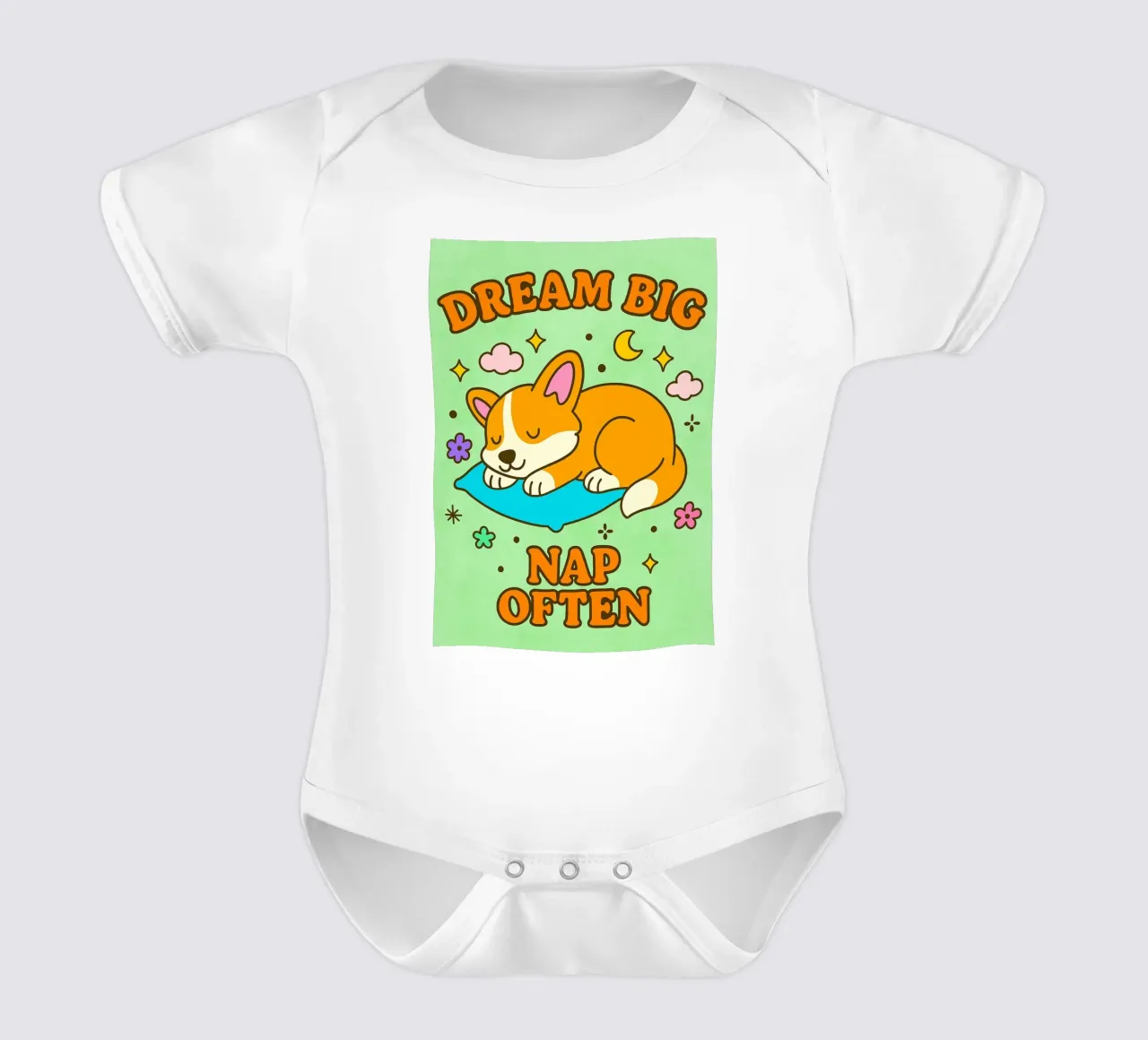 sognare in grande dormire spesso gatto body neonato maniche corte da Avocadoz