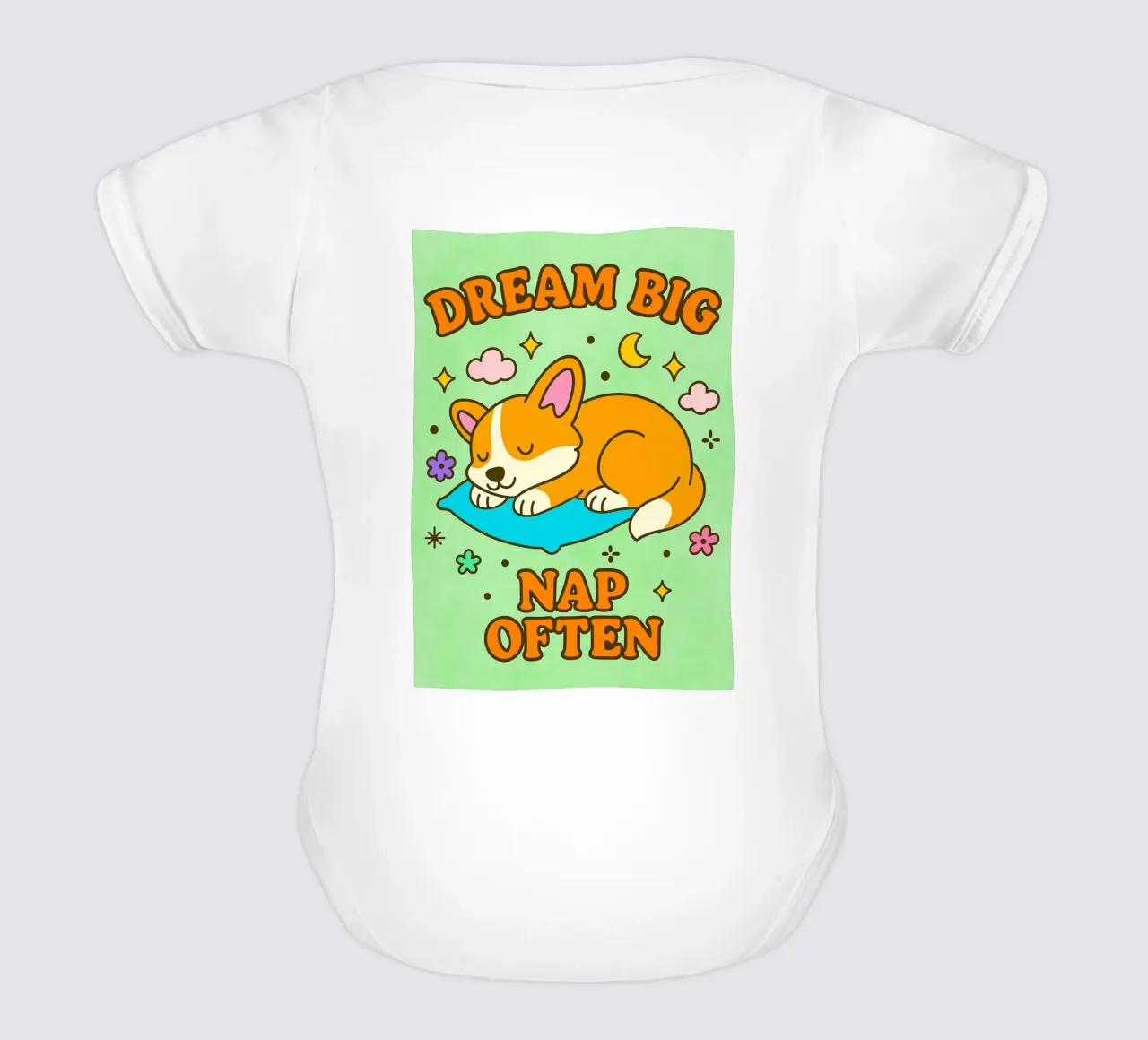 sognare in grande dormire spesso gatto body neonato maniche corte da Avocadoz