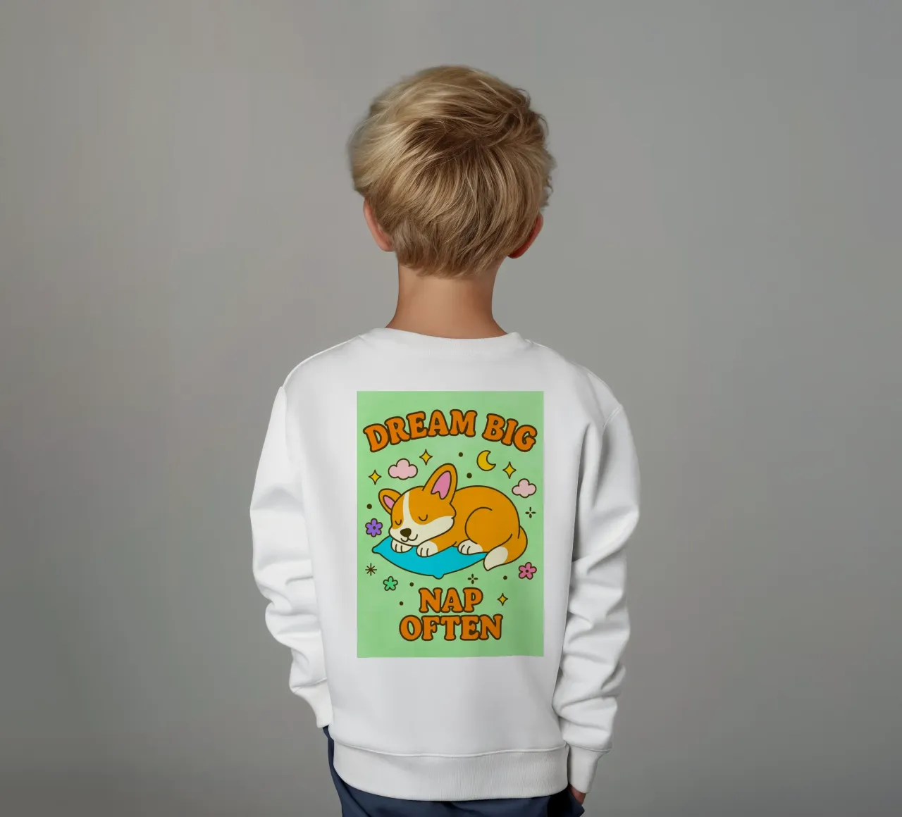 sognare in grande dormire spesso gatto felpa bambino da Avocadoz