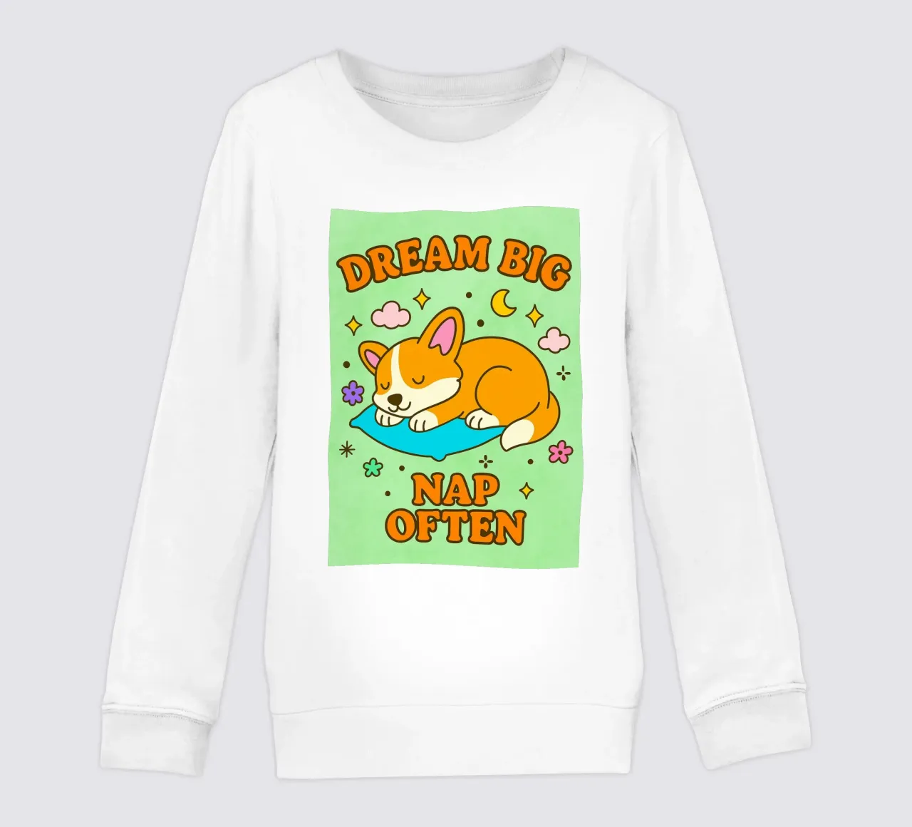 sognare in grande dormire spesso gatto felpa bambino da Avocadoz