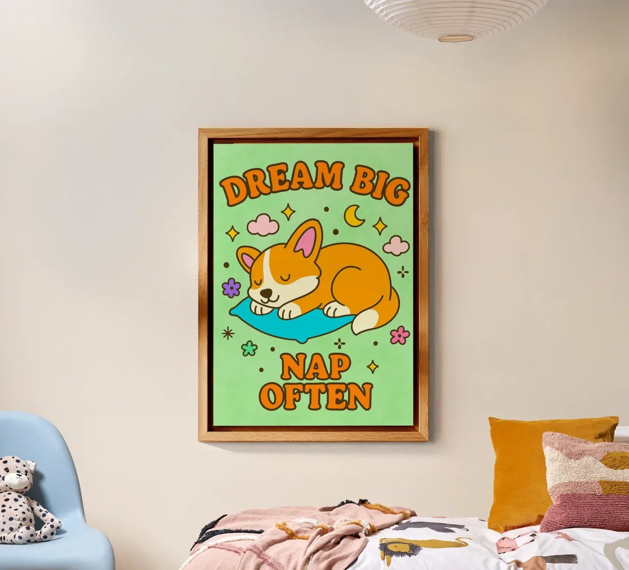sognare in grande dormire spesso gatto alluminio dibond da Avocadoz