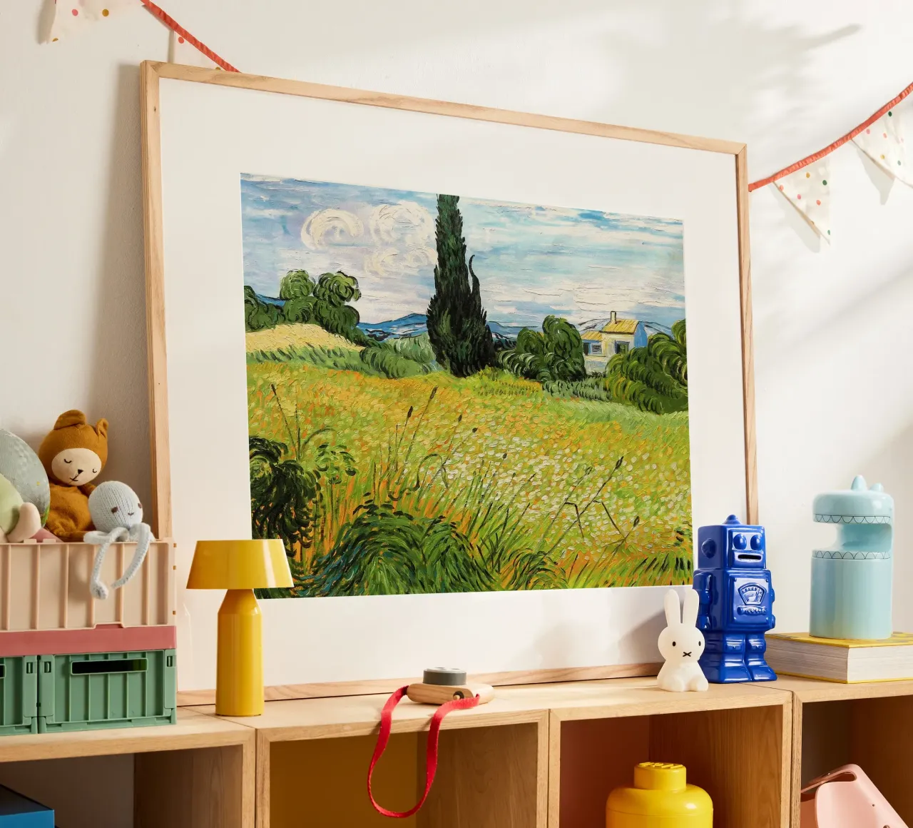 Paesaggio con mais verde carta hahnemühle da Roy Terrell