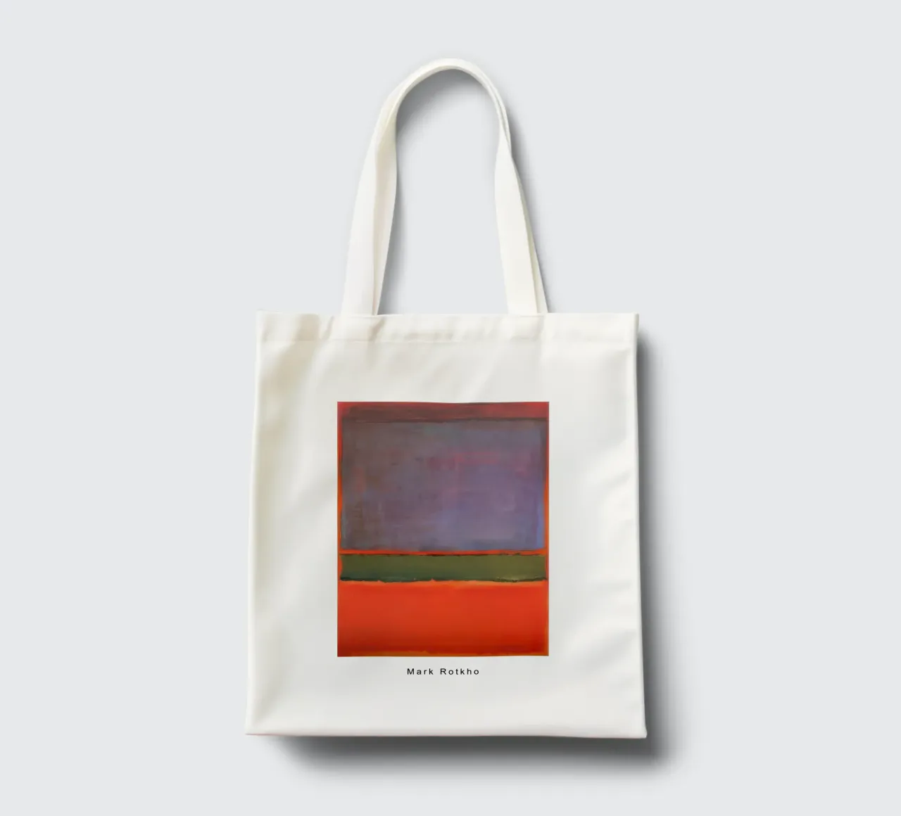 mark rothko no 6 viola verde e rosso 1951 borsa in juta da traveler