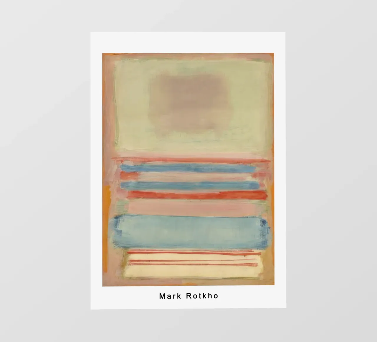 mark rothko n. 7 o n. 11 1949 telo in pvc da traveler