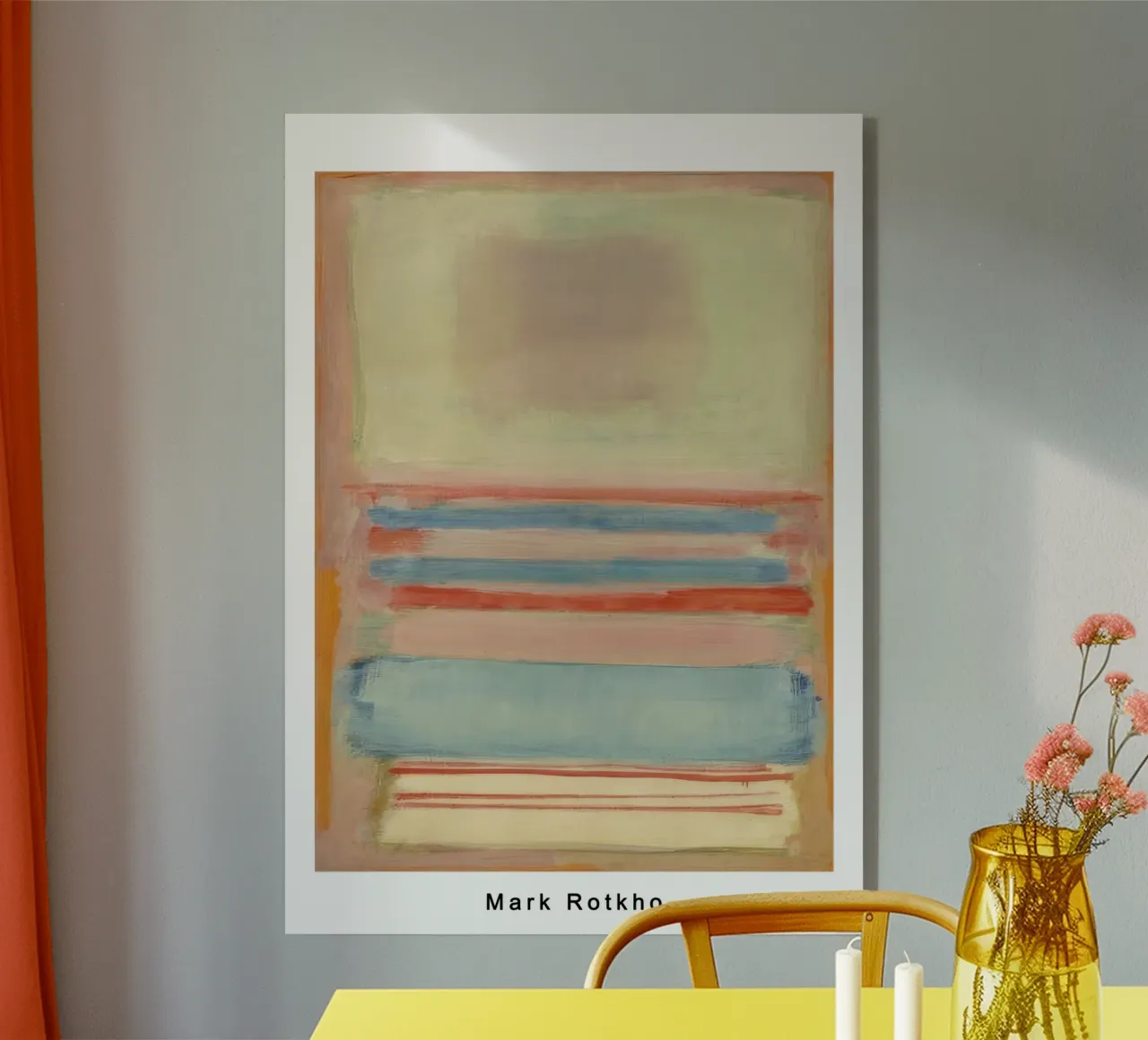 mark rothko n. 7 o n. 11 1949 plexiglass da traveler